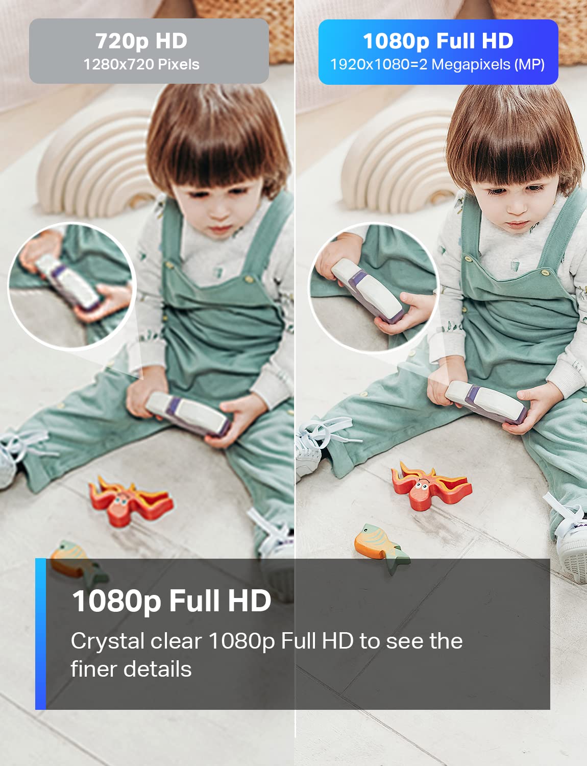 Tapo 1080P Indoor Security Camera clip and build detail | Smaronics