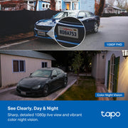 Tapo 1080p Outdoor Security Camera package contents view | Smaronics