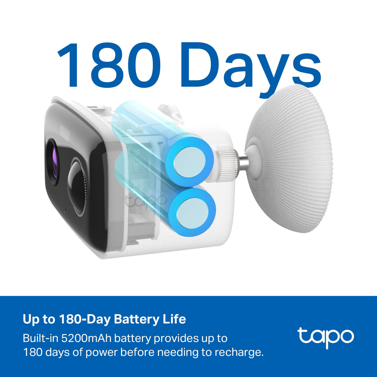 Tapo 1080p Outdoor Security Camera rear design | Smaronics