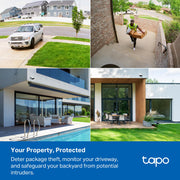 Tapo 1080p Outdoor Security Camera side profile | Smaronics
