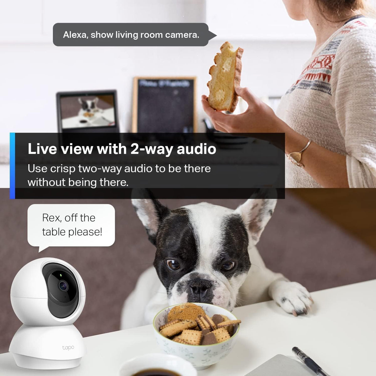 Tapo 1080p Pan/Tilt Security Camera image 5