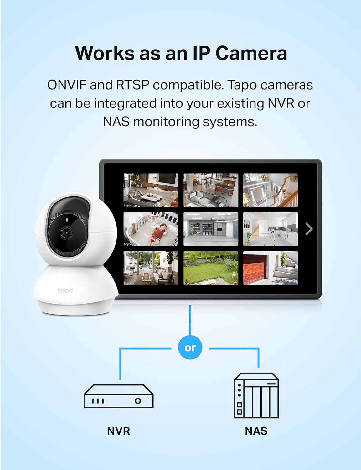 Tapo 1080p Pan/Tilt Security Camera image 7