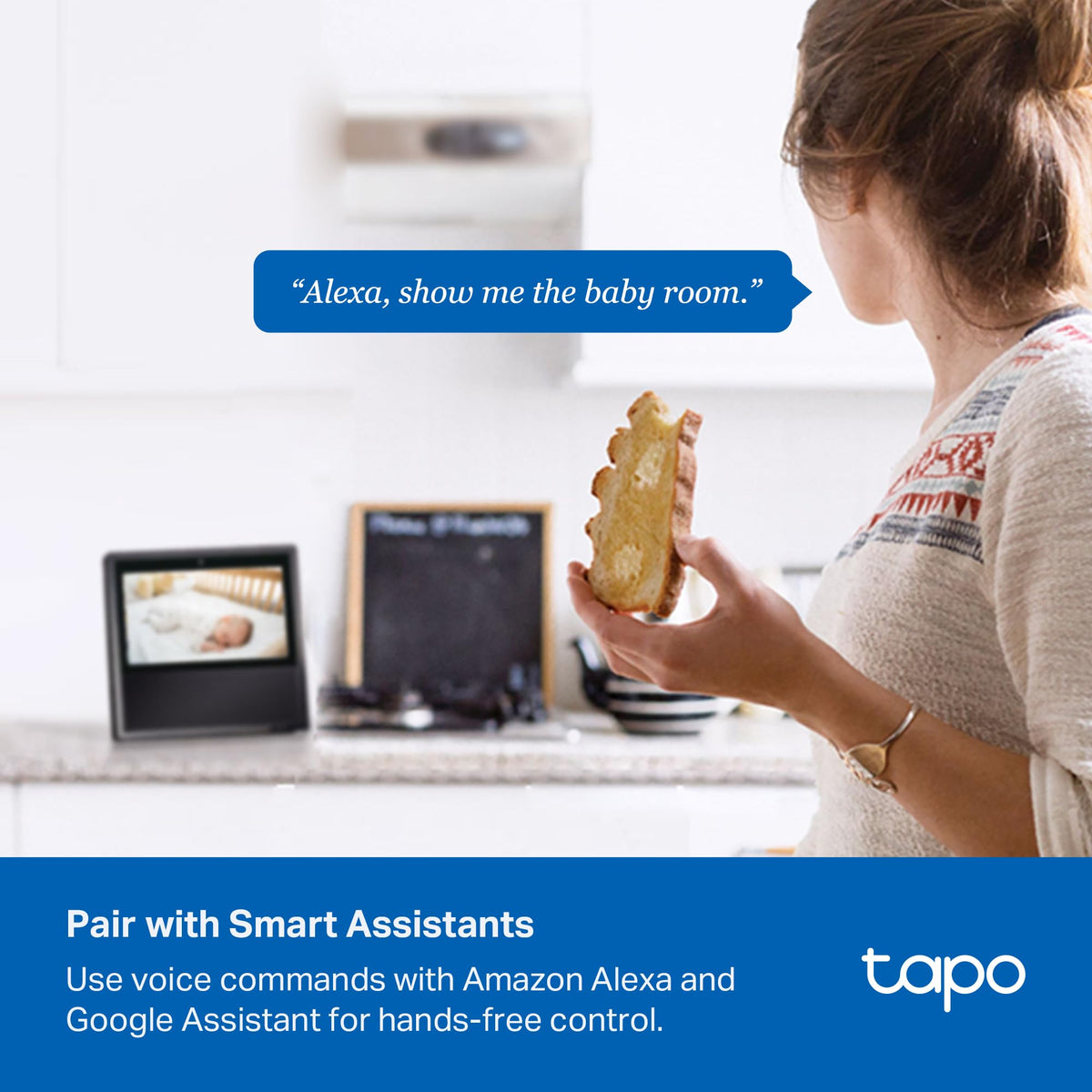 Tapo 4K Indoor Pan/Tilt Wired Security Camera image 10
