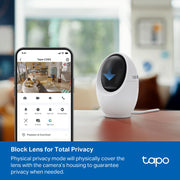 Tapo 4K Indoor Pan/Tilt Wired Security Camera image 9