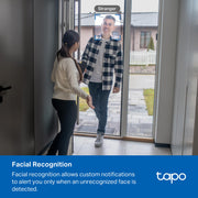 Tapo 4K Indoor Pan/Tilt Wired Security Camera side profile | Smaronics