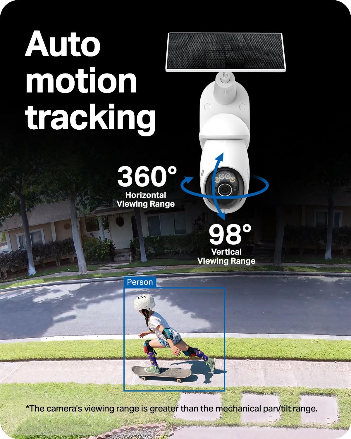 Tapo 4K Outdoor Pan/Tilt Security Camera image 6