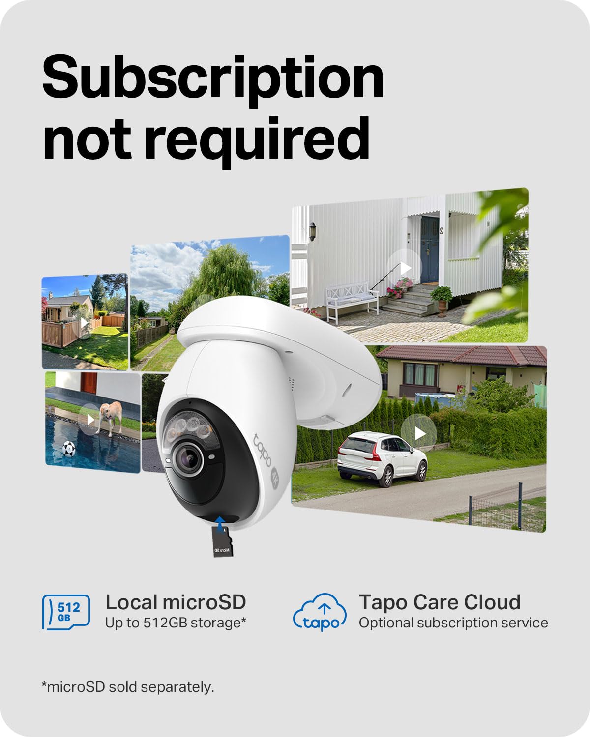 Tapo 4K Outdoor Pan/Tilt Security Camera image 8