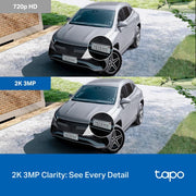 Tapo C200 2K 3MP Camera side profile | Smaronics
