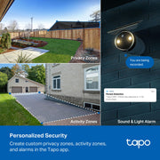 tapo magcam 4k outdoor security camera clip and build detail | Smaroni