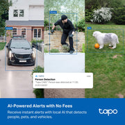 tapo magcam 4k outdoor security camera feature close up view | Smaroni