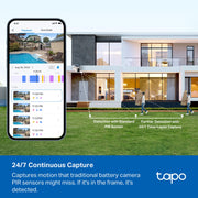 tapo magcam 4k outdoor security camera package contents view | Smaroni