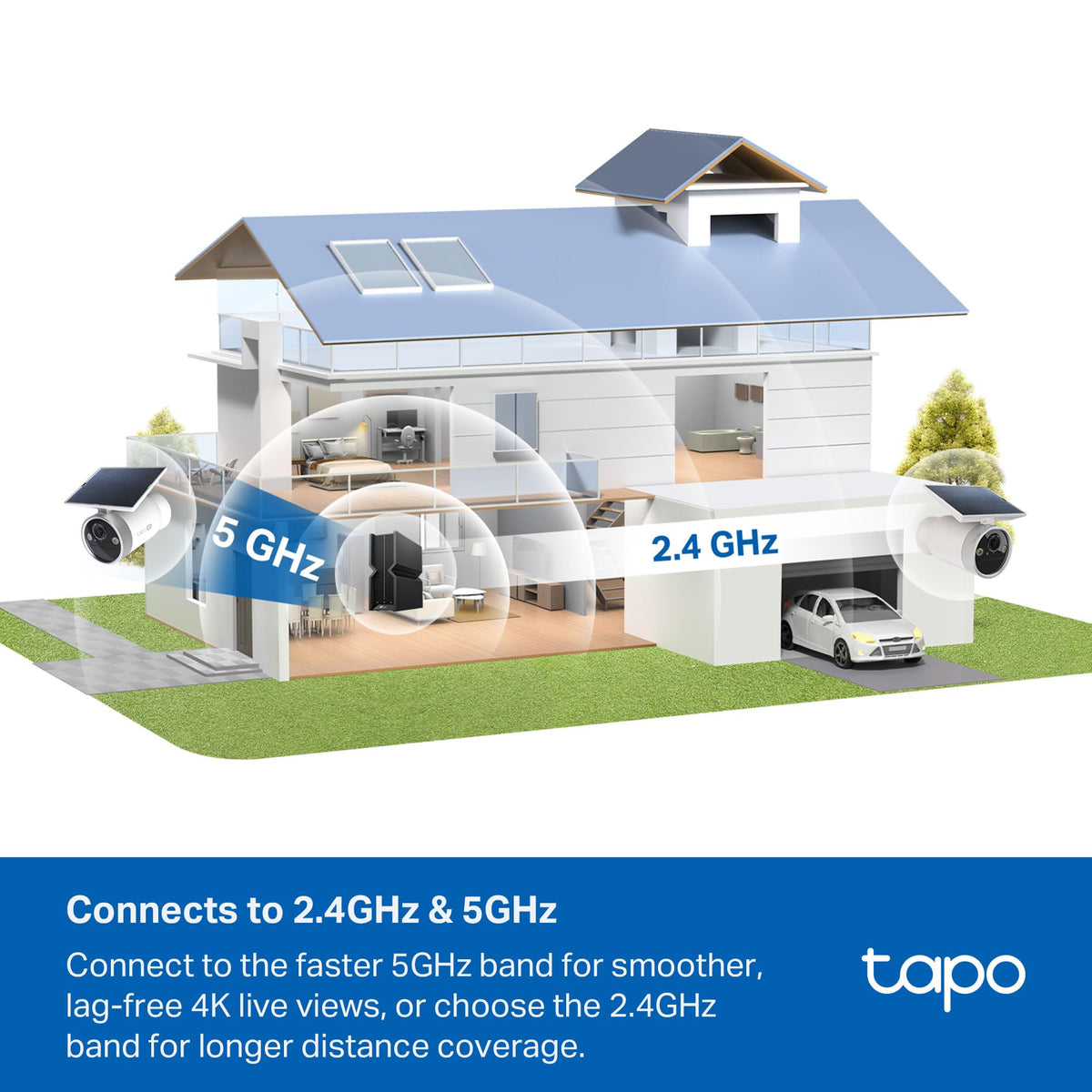 tapo magcam 4k outdoor security camera product detail close up | Smaro