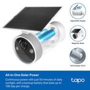 Tapo MagCam 4K Outdoor Security Camera rear design | Smaronics