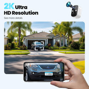 Techage 2K Security Camera rear design | Smaronics