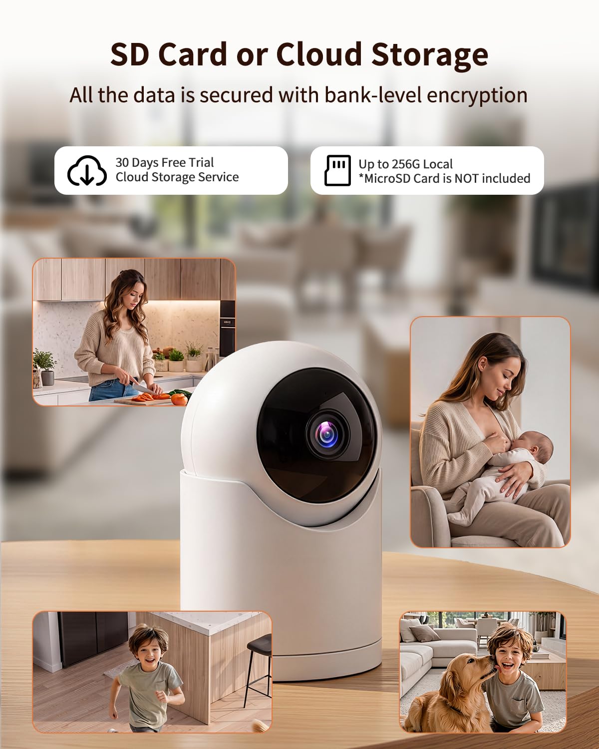 Techage Indoor Cameras for Home Security image 9
