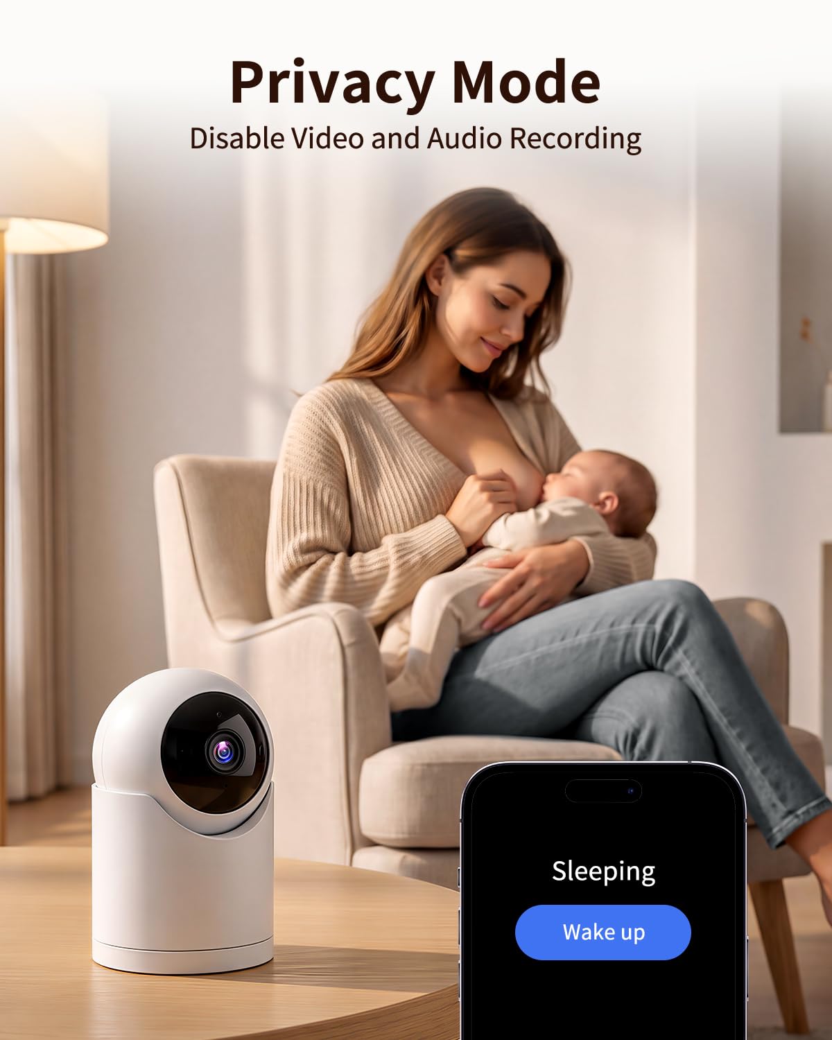techage indoor cameras for home security clip and build detail | Smaro