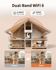 techage indoor cameras for home security product detail close up | Sma