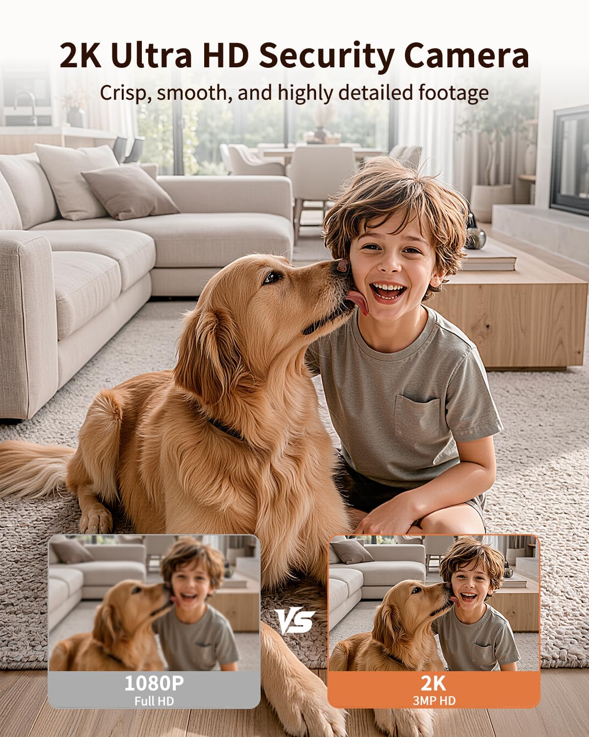 Techage Indoor Cameras for Home Security rear design | Smaronics