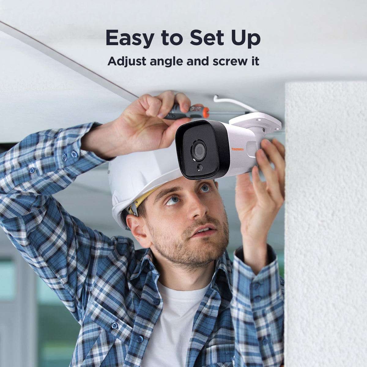 TIGERSECU 5MP Security Camera clip and build detail | Smaronics