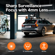 TIGERSECU 5MP Security Camera feature close up view | Smaronics