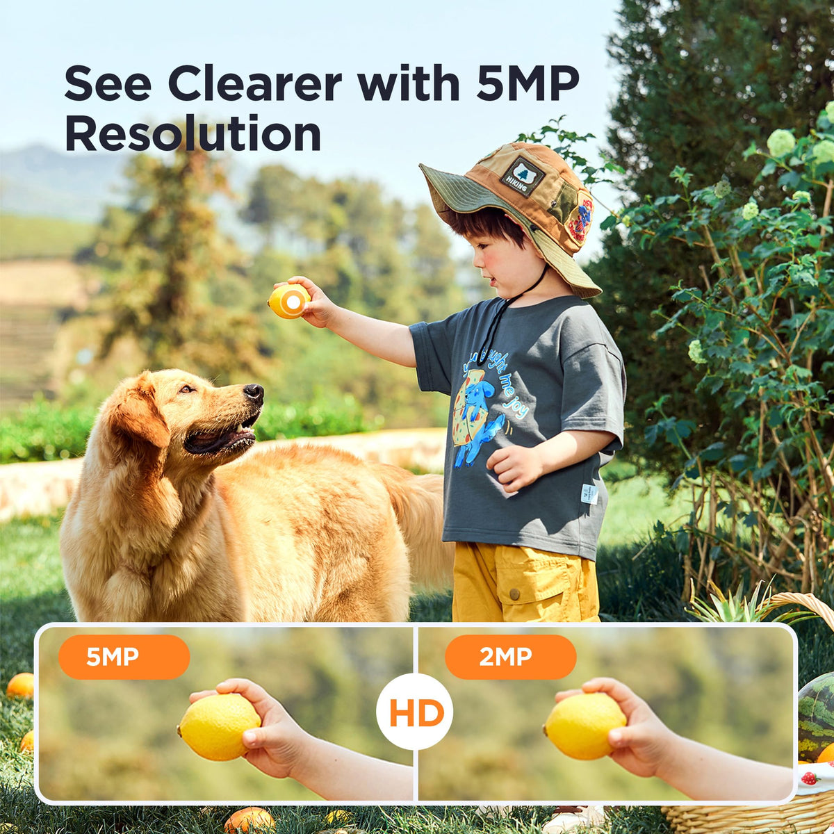 TIGERSECU 5MP Security Camera rear design | Smaronics