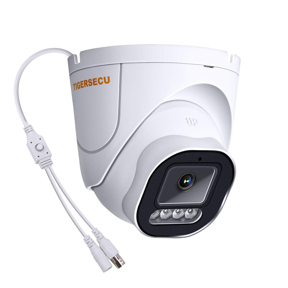 TIGERSECU 5MP Wide Angle Dome Security Camera front angle | Smaronics