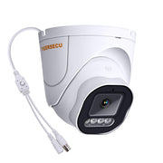 TIGERSECU 5MP Wide Angle Dome Security Camera front angle | Smaronics