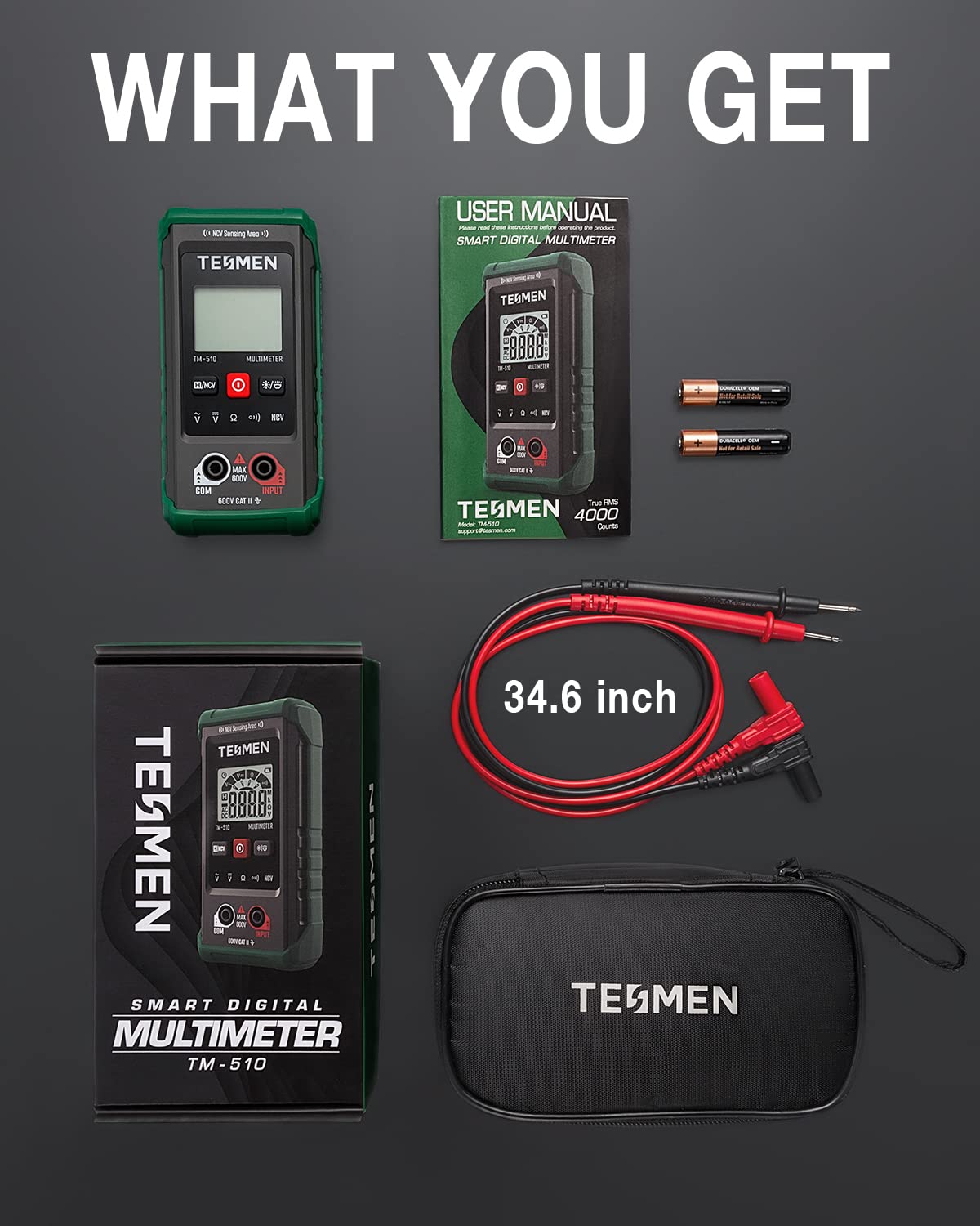 TM-510 Smart Digital Multimeter real usage | Smaronics
