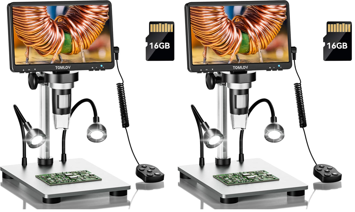 TOMLOV DM9 1200X Coin Microscope with 7-Inch LCD Screen for Coins, Error Coins, and Fine Detail Inspection image 10