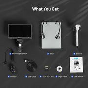 TOMLOV DM9 1200X Coin Microscope with 7-Inch LCD Screen for Coins, Error Coins, and Fine Detail Inspection image 9