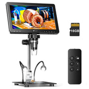tomlov dm9 max digital microscope front angle product view | Smaronics