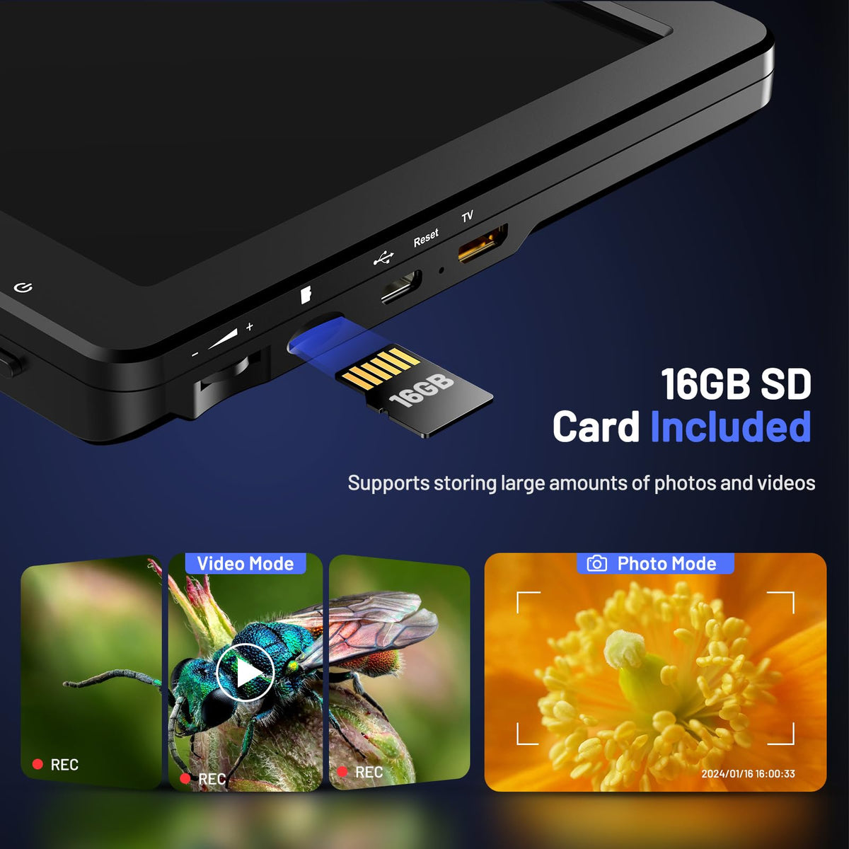 TOMLOV DM9 Max Digital Microscope with 10.1" HD IPS Display image 4