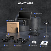 TOMLOV DM9 Max Digital Microscope with 10.1" HD IPS Display image 9
