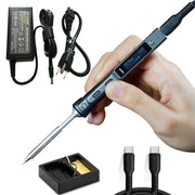 ts101 smart soldering iron front angle product view | Smaronics
