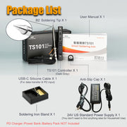 ts101 smart soldering iron package contents view | Smaronics