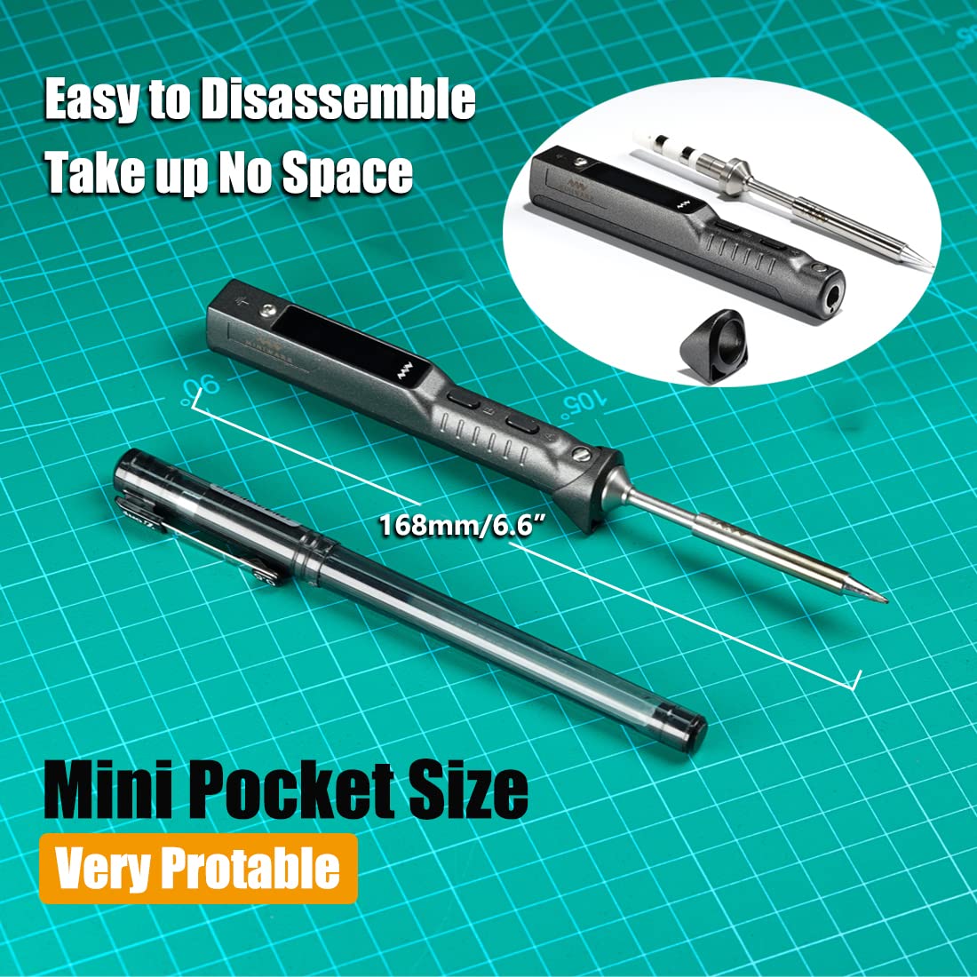 ts101 smart soldering iron real usage product view | Smaronics