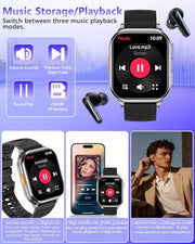 Ultra Smartwatch with Multi-Functionality side profile | Smaronics