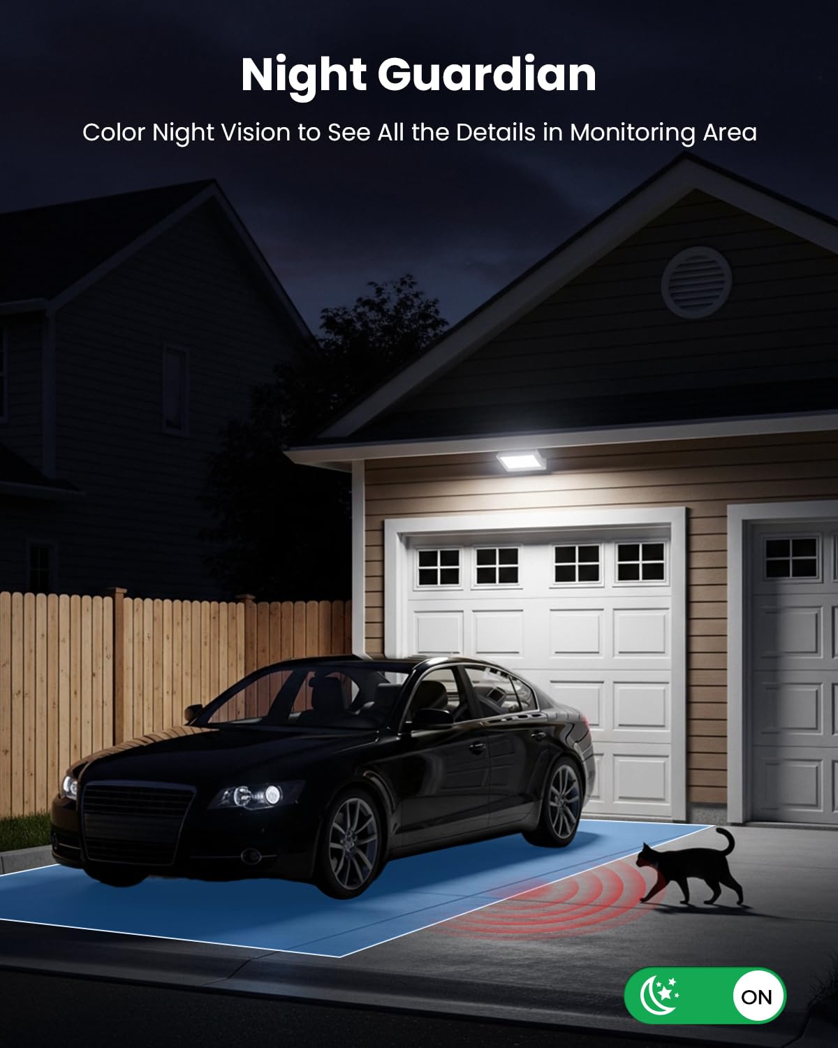 viziuuy 3k ultra hd solar security camera clip and build detail | Smar