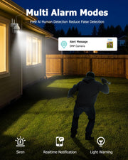 viziuuy 3k ultra hd solar security camera real usage product view | Sm