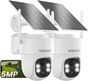 VIZIUUY 3K Ultra HD Solar Security Camera with AI Motion Detection image 10