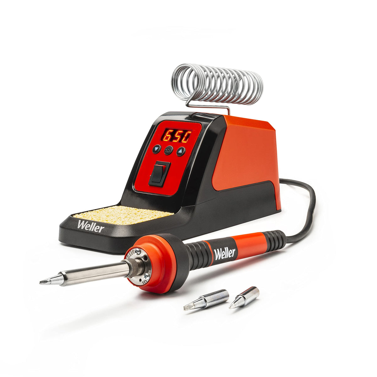 Weller 70W Digital Soldering Station front angle | Smaronics