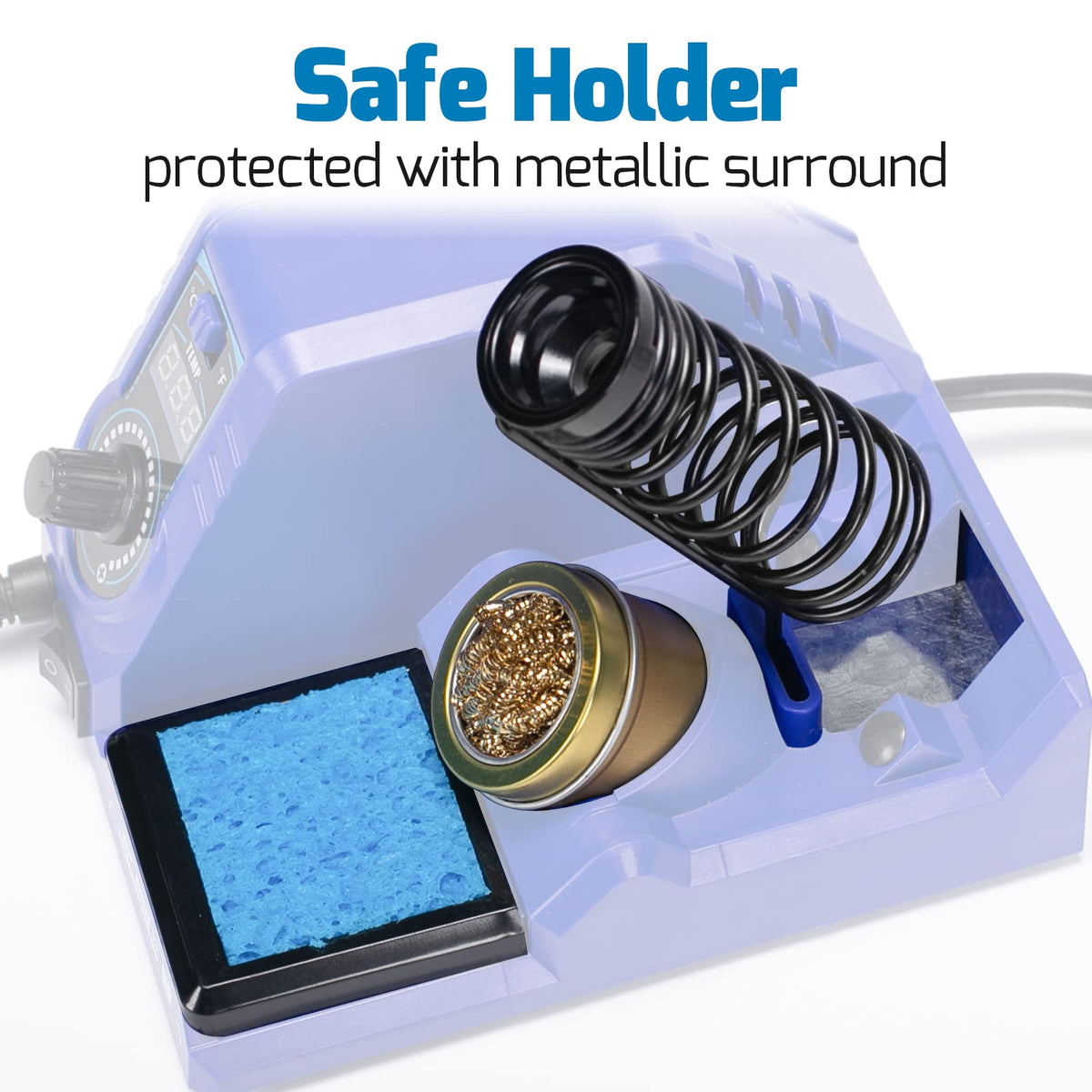 WEP 926LED V3 Soldering Station Kit feature close up view | Smaronics