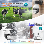 wifi lightbulb security camera side profile product view | Smaronics