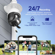 WiFi Lightbulb Security Camera with 4MP Night Vision and AI Tracking image 7