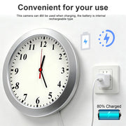 wifi security camera 1080p hidden camera clock package contents view |
