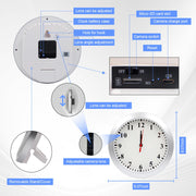 WiFi Security Camera, 1080P Hidden Camera Clock real usage | Smaronics