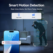 Wired Security Camera System Outdoor package contents view | Smaronics
