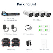 wired security camera system outdoor product detail close up | Smaroni