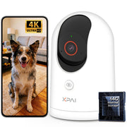 Xpai 4K UHD Indoor Camera front angle | Smaronics