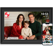 YENOCK 10.1 inch Digital Photo Frame front angle | Smaronics